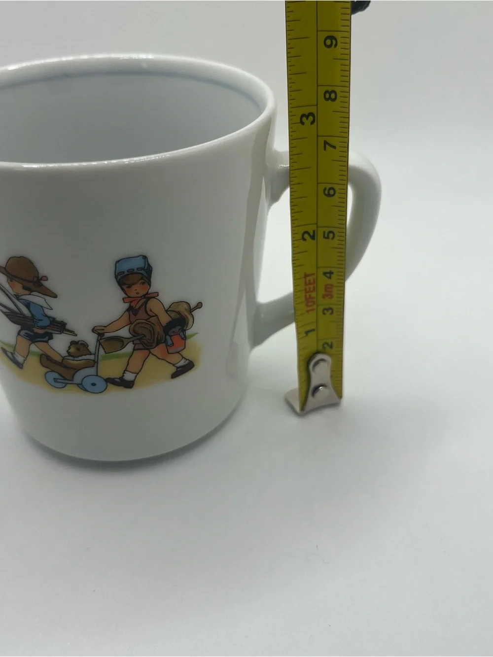 Vintage Pier 1 Ceramic Child's Dish Set Germany Cup Saucer